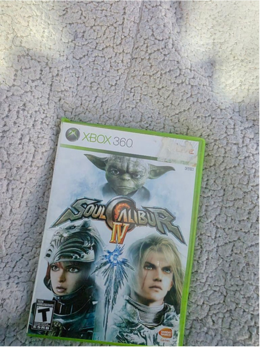 Bandai Namco Soul Calibur IV Xbox 360 Video Game One Size Green White